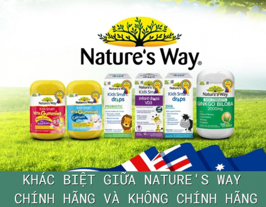 Tại sao giá sản phẩm Nature's Way chính hãng lại đắt hơn?