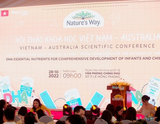 Nature's Way tổ chức thành công Hội thảo Việt Nam - Australia về chủ đề DHA với sự phát triển của trẻ sơ sinh và trẻ nhỏ