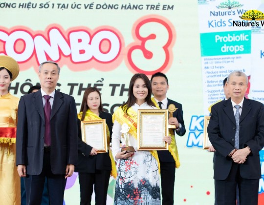 Nature's Way xuất sắc dành được giải thưởng sản phẩm vàng vì sức khỏe cộng đồng năm 2023