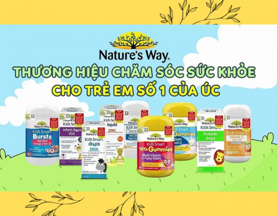 Baoquocte.vn đưa tin: Nature’s Way – Thương hiệu chăm sóc sức khỏe trẻ em số 1 của Australia và sự phát triển mạnh mẽ tại Việt Nam