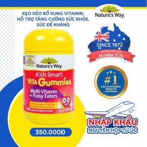 Vita Gummies Multi Vitamin For Fussy Eaters - Hỗ trợ tăng cường sức khoẻ, sức đề kháng