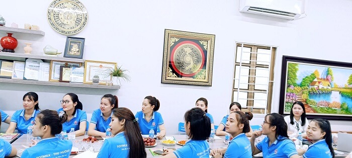 Buổi đào tạo hệ thống Tot Milk Mart