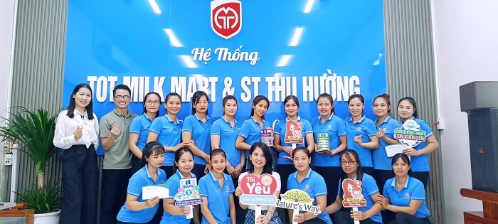 Buổi đào tạo hệ thống Tot Milk Mart