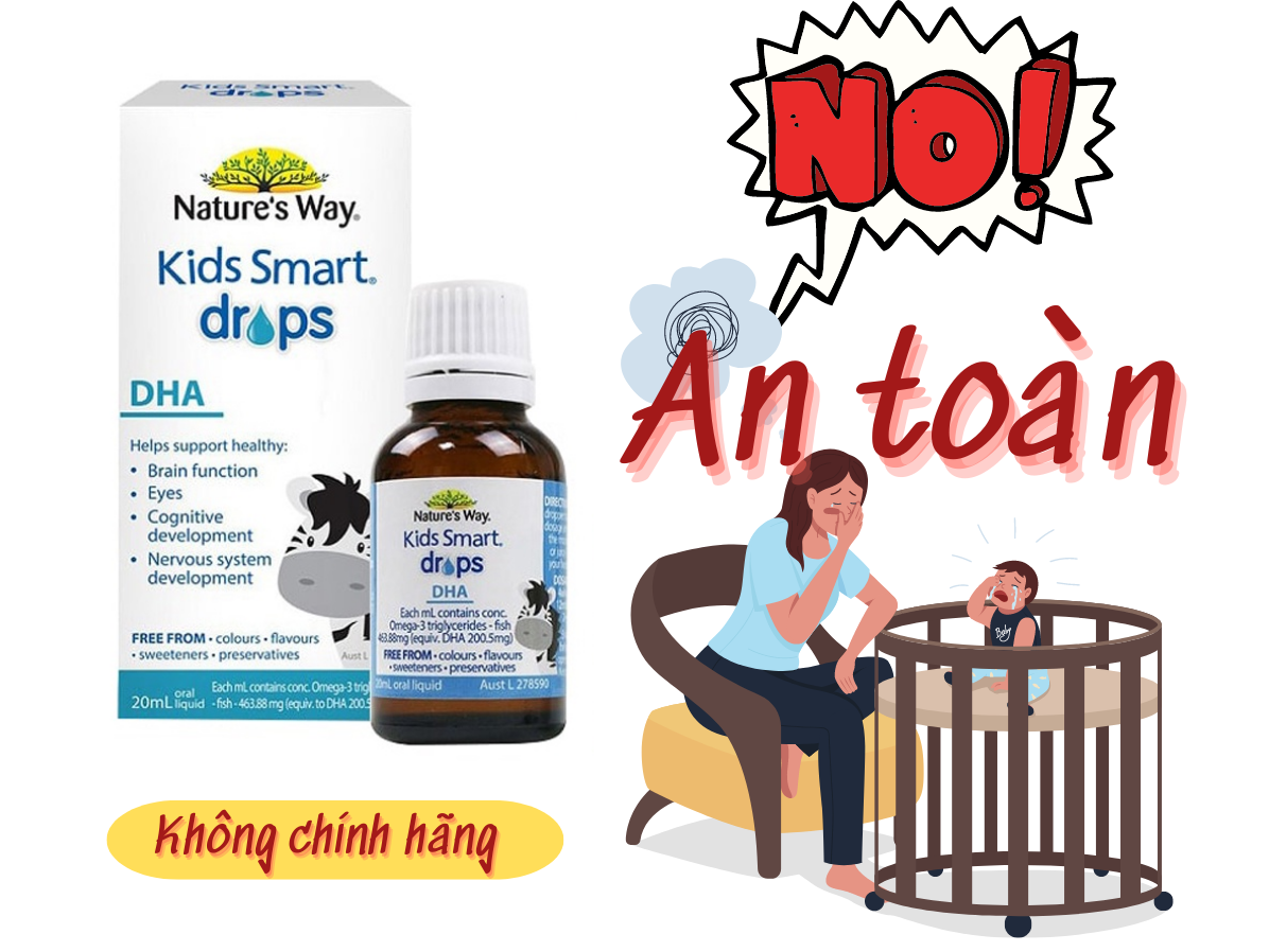 Điều gì sẽ xảy ra nếu mua và dùng sản phẩm Nature's Way không chính hãng