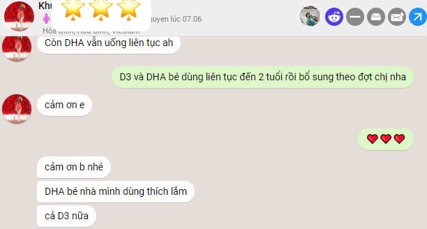 Feedback của mẹ khi chọn sản phẩm Nature's Way chính hãng và không chính hãng