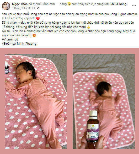 Feedback của mẹ khi chọn sản phẩm Nature's Way chính hãng và không chính hãng