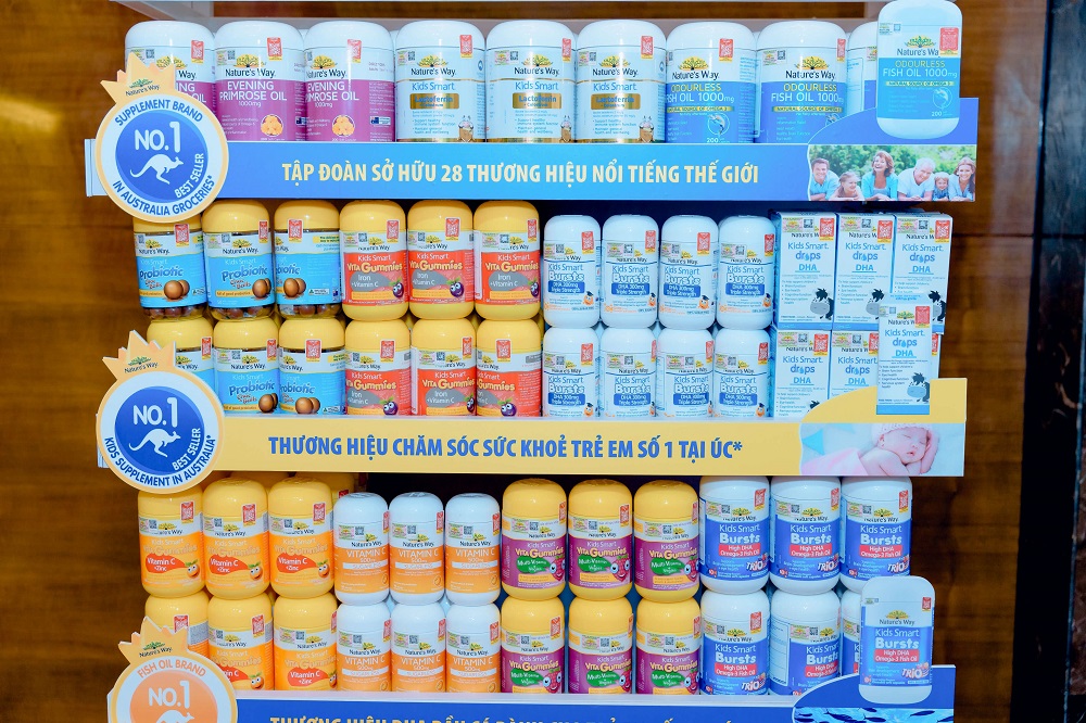 Quầy trưng bày sản phẩm Nature's Way