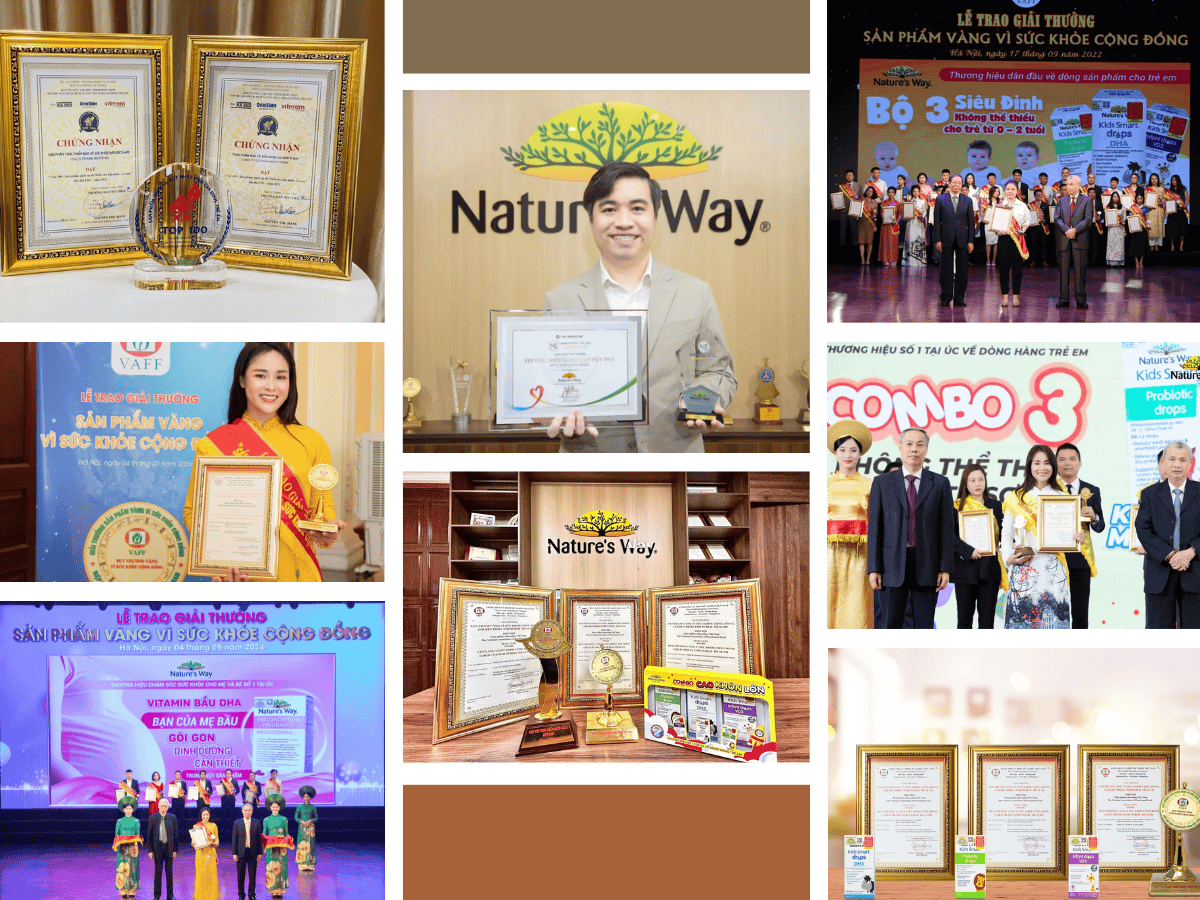 Nature's Way - Thương hiệu giành được nhiều giải thưởng danh giá tại Việt Nam