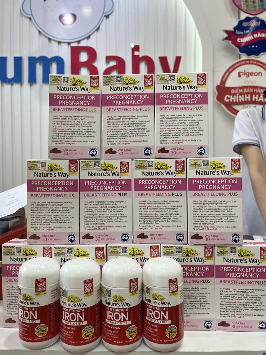 Ra mắt Vitamin bầu Nature’s Way và được thị trường đón nhận rất nồng hậu