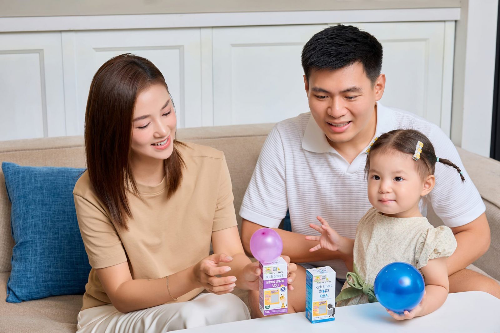VD3 Nature’s Way - Bí quyết của gia đình Salim cho “Pam yêu ơi” cứng cáp, nhanh biết đi