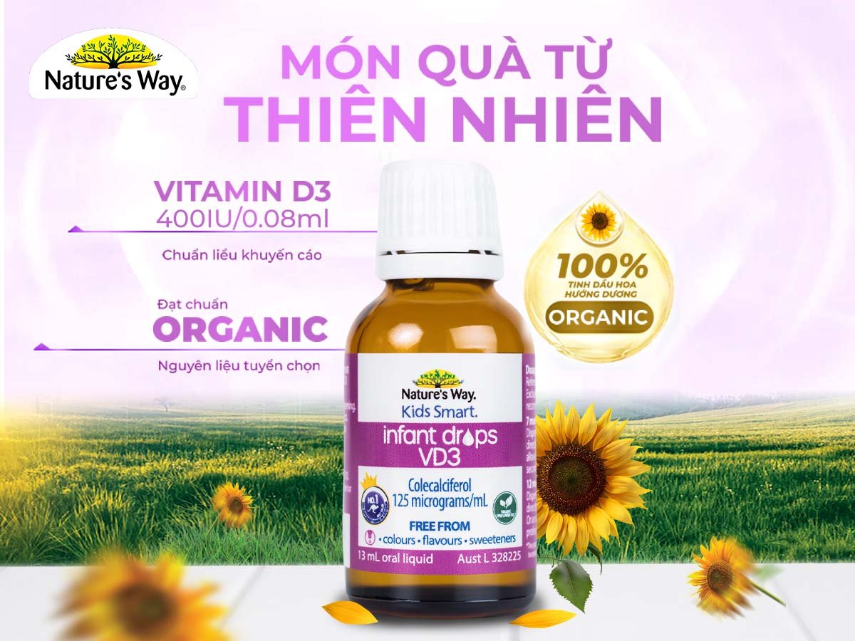 VD3 Nature’s Way - Bí quyết của gia đình Salim cho “Pam yêu ơi” cứng cáp, nhanh biết đi