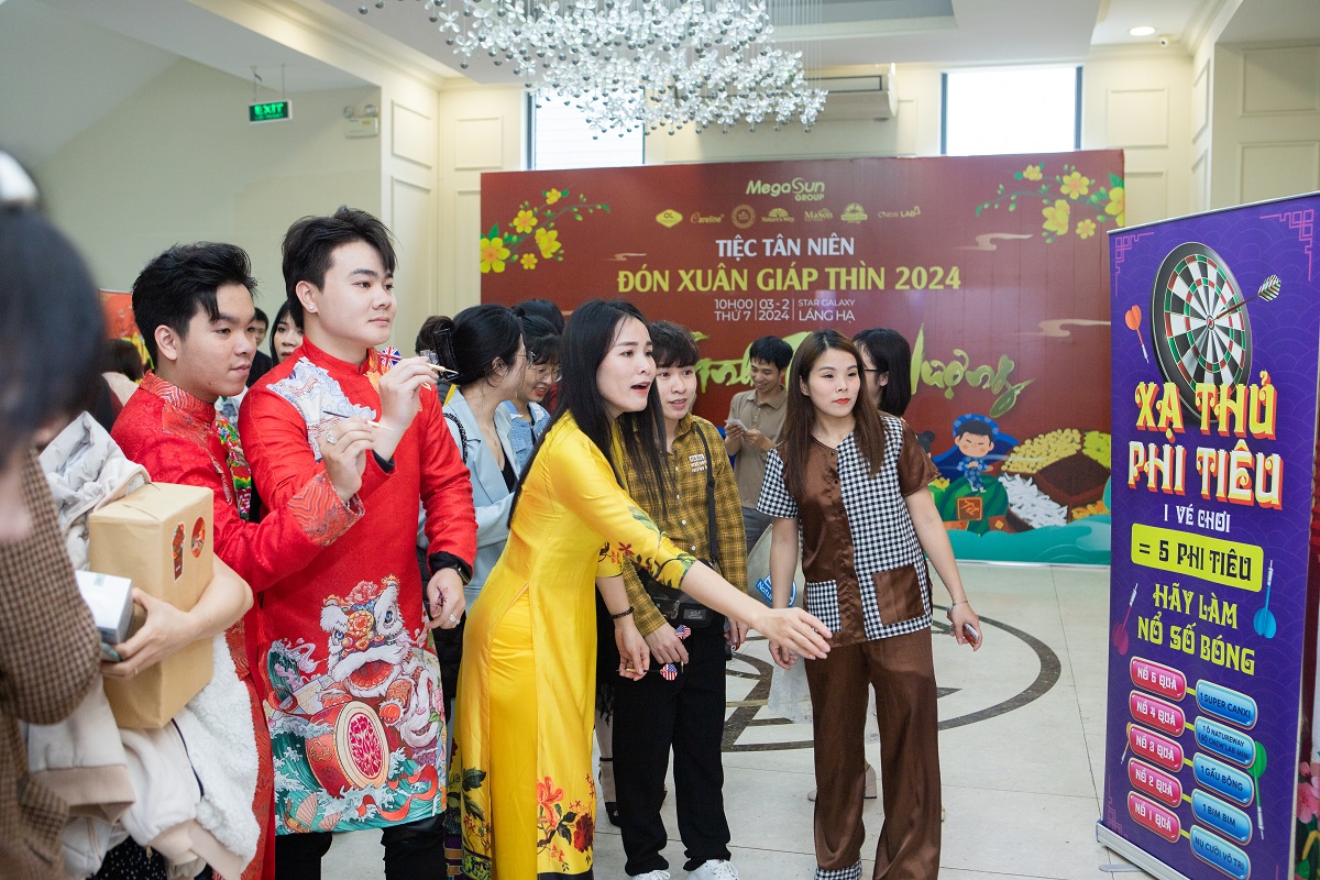 “Year End Party 2024” cháy hết mình cùng gia tộc Megasun Group
